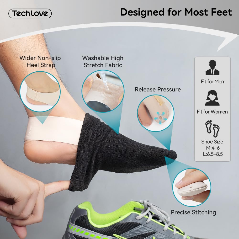 Tech Love Bunion Corrector Socks Women-Large 1 Pair