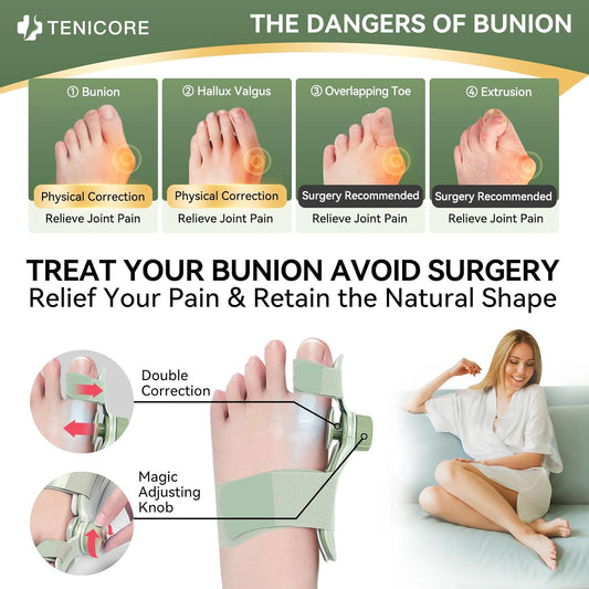 A woman shared this bunion corrector, which physically corrected the bunion at each stage and helped her gradually restore her beautiful toes.