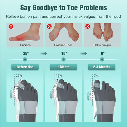 TENICORE Best Bunion Corrector Adjustable Knob Bunion Splint for Bunion Relief
