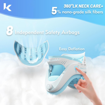 LK Neck Stretcher With Built-In Integrated Airbag Neck Traction Device