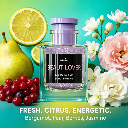 Beaut Lover Curtain Eau De Parfum - Long Lasting Fruity Floral Perfume for Women, 50ml