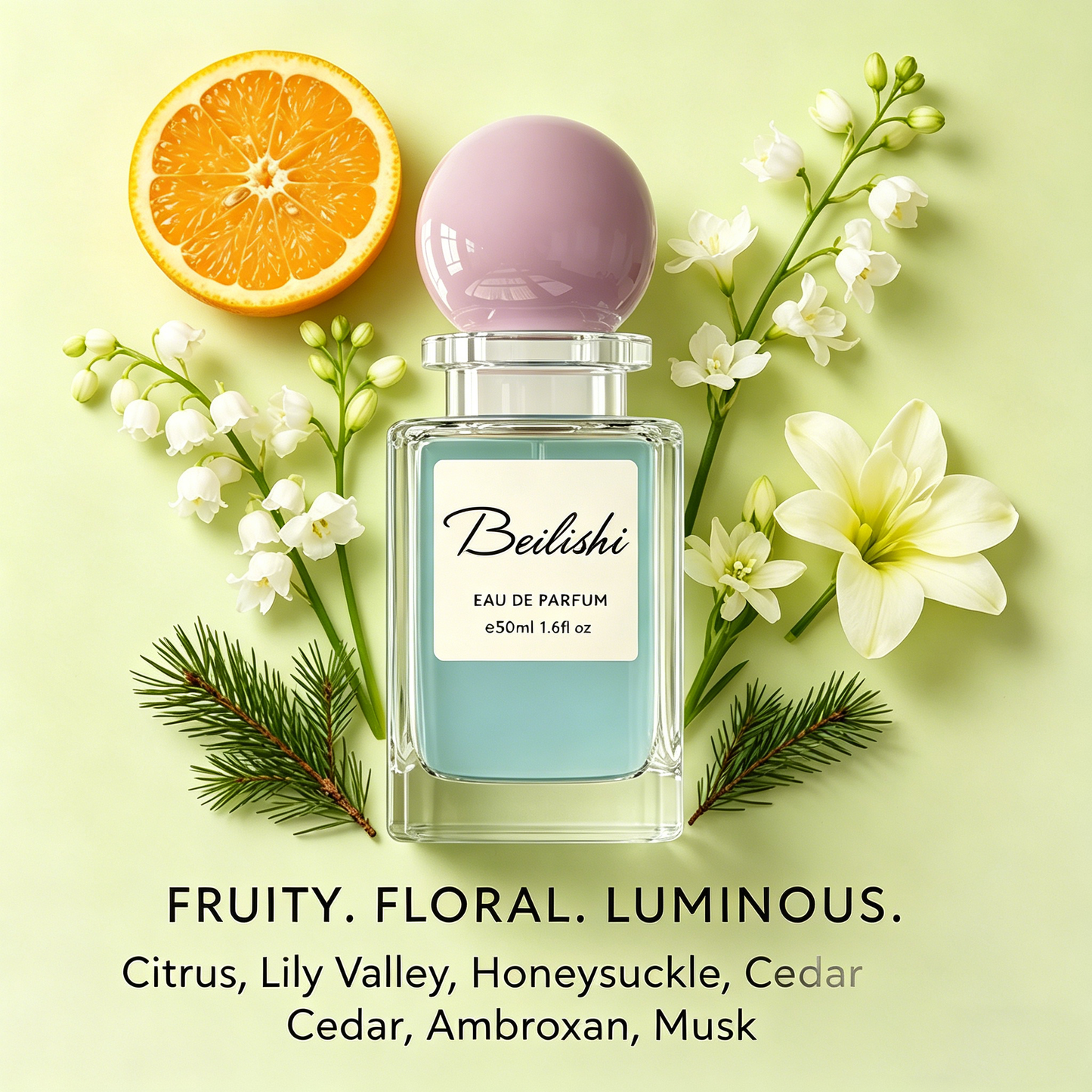Beaut Lover "Curtain" Eau De Parfum - 50ml | Long-Lasting Fruity & Floral Fragrance for Women