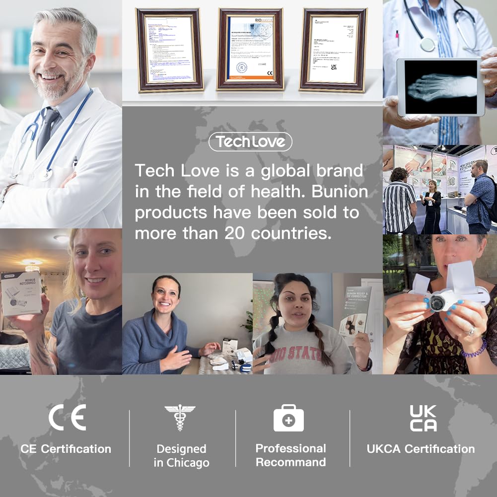 Techlove Health Correction has over 20 international certifications.